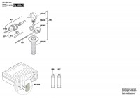 Bosch 3 611 BA0 060 GBH 2-24D Rotary Hammer 110 V / GB Spare Parts GBH2-24D